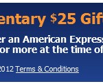 $25 Amex prepaid card